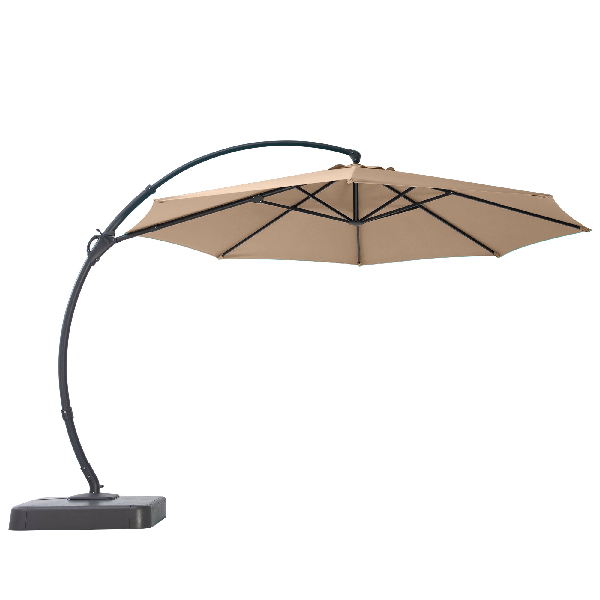 LAUSAINT HOME 12FT Deluxe Cantilever Umbrella Patio Cantilever Umbrell – Lausaint Home LAUSAINT HOME 12FT Deluxe Cantilever Umbrella Patio Cantilever Umbrell – Lausaint Home