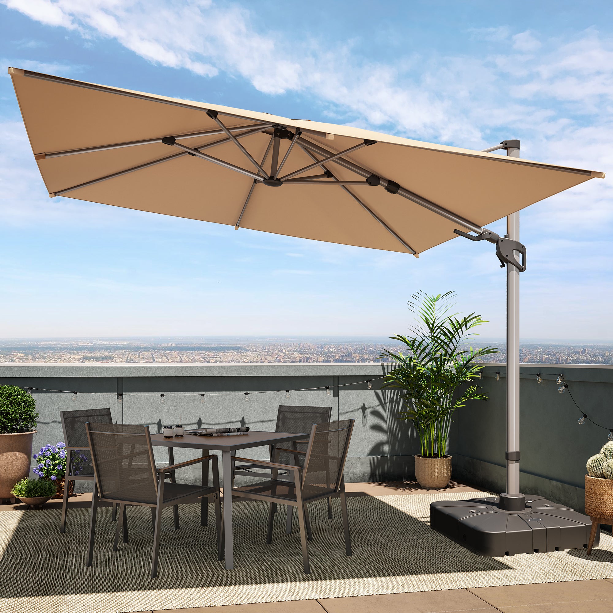 Patio Umbrella Base, 280LBS
