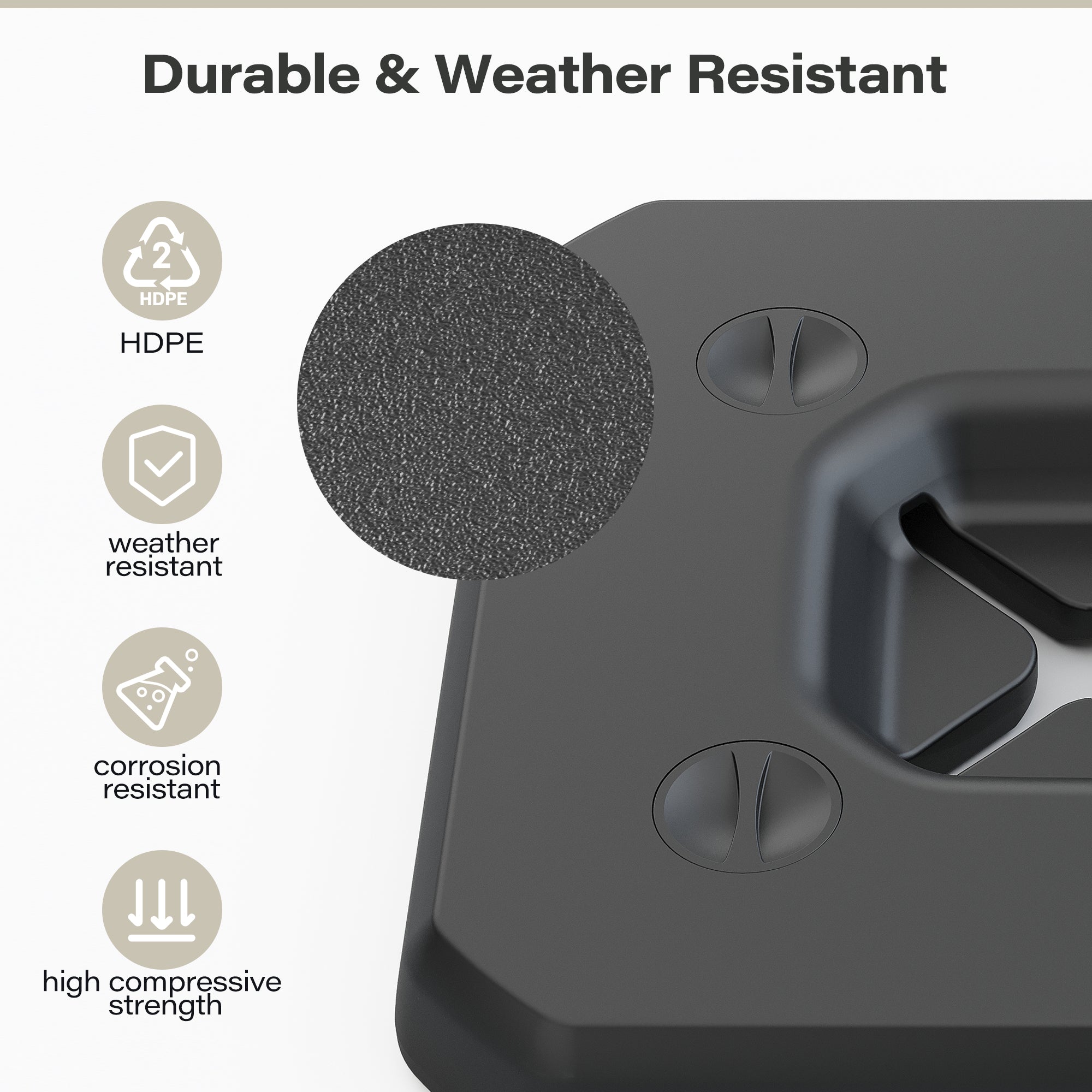 LAUSAINT HOME Patio Umbrella Base