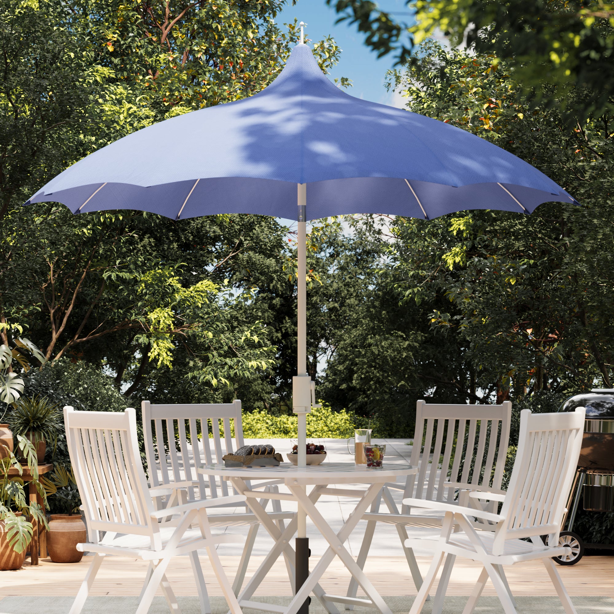 9FT Patio Offset Umbrella