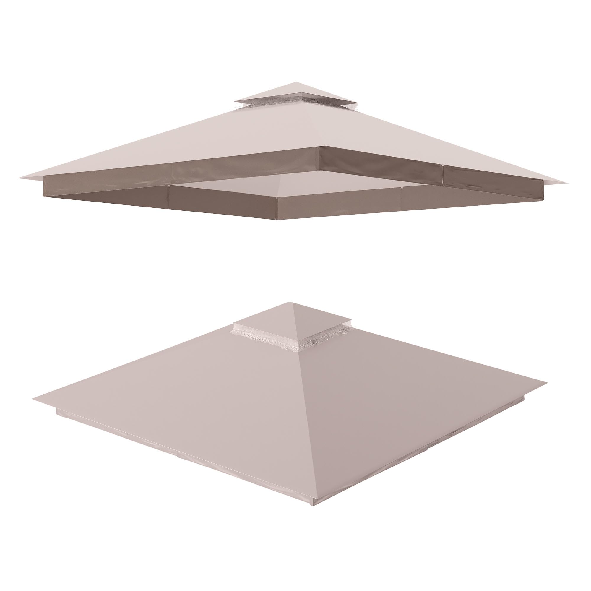 LAUSAINT HOME Gazebo Replacement Canopy Top 8&