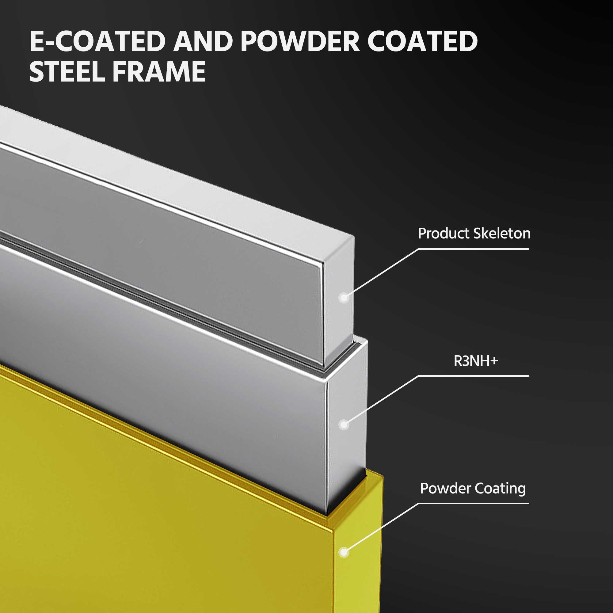 LAUSAINT HOME 27.6" Round Outdoor Coffee Table