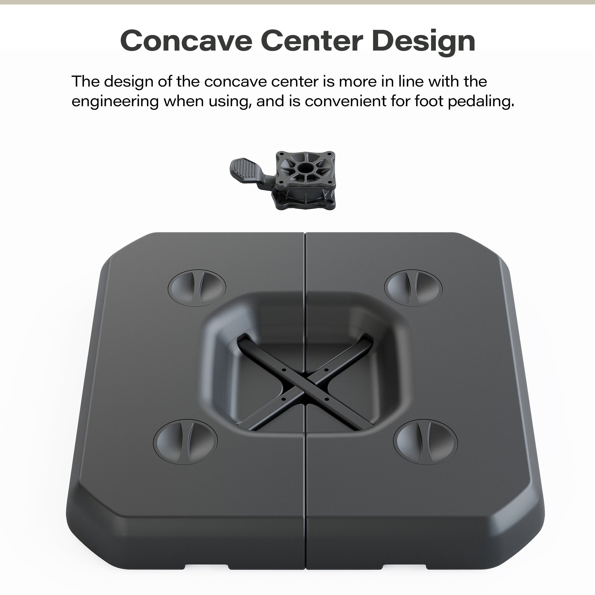 LAUSAINT HOME Patio Umbrella Base