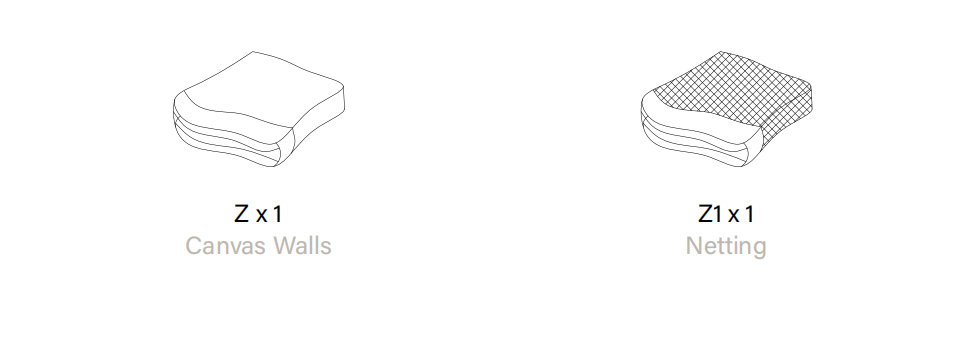 LAUSAINT HOME Accessories for Hardtop gazebo