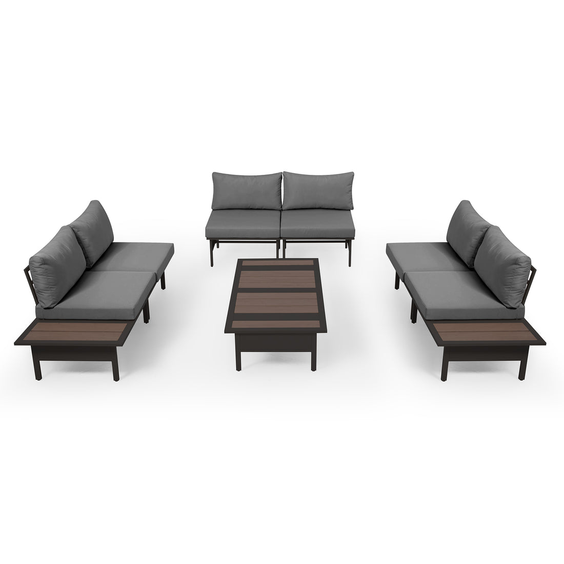 LAUSAINT HOME 8 Pieces Patio Furniture Set