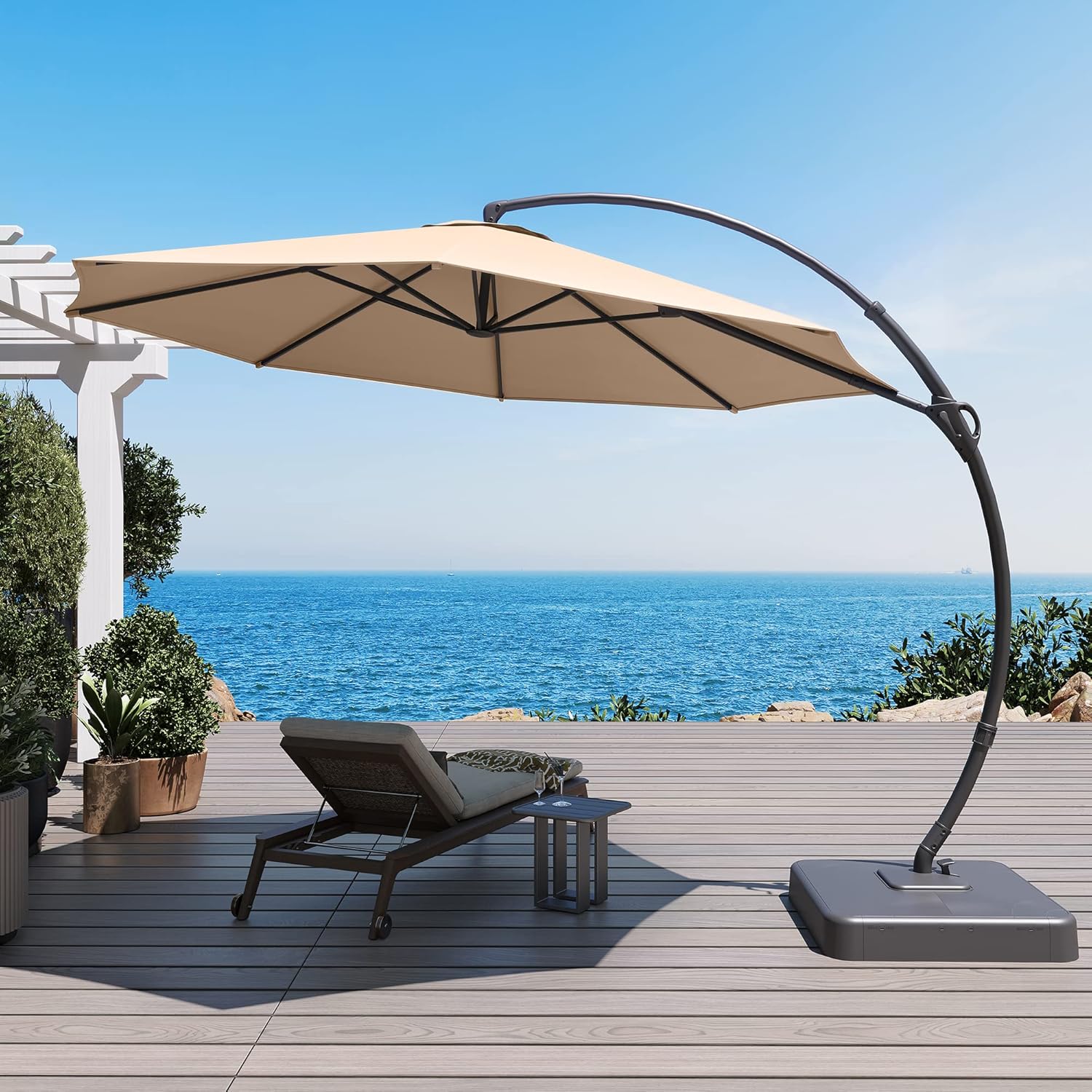 LAUSAINT HOME Accessories for 11FT & 12 FT Cantilever Umbrella