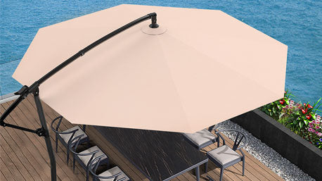 Benefits of a Cantilever Umbrella Rental Features for Events