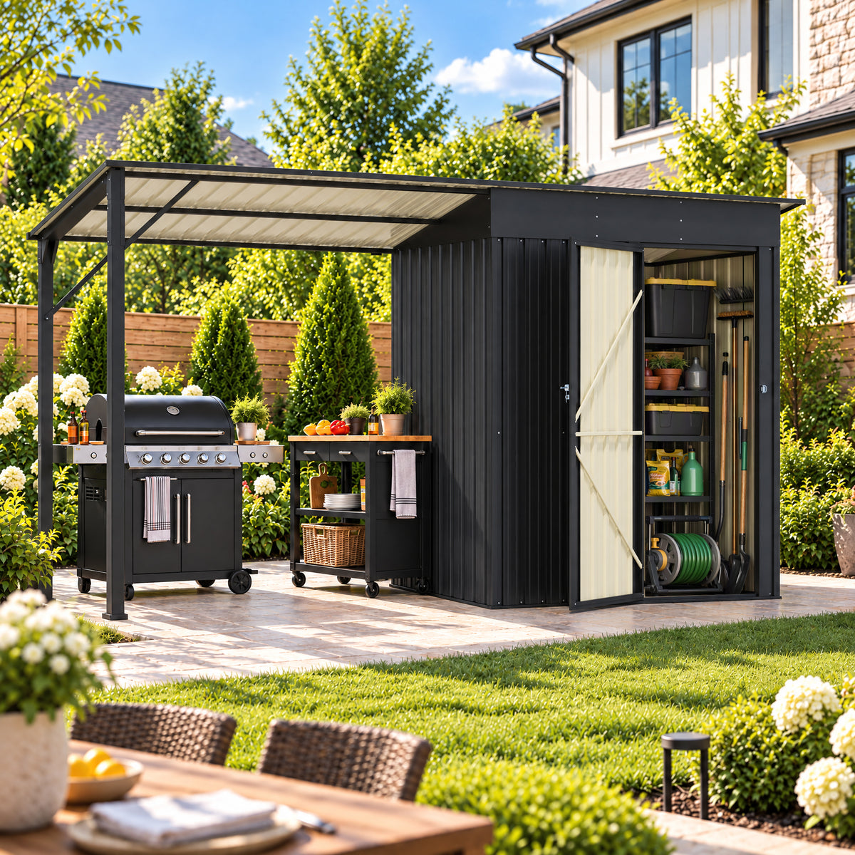 LAUSAINT HOME Accessories for Storage Shed
