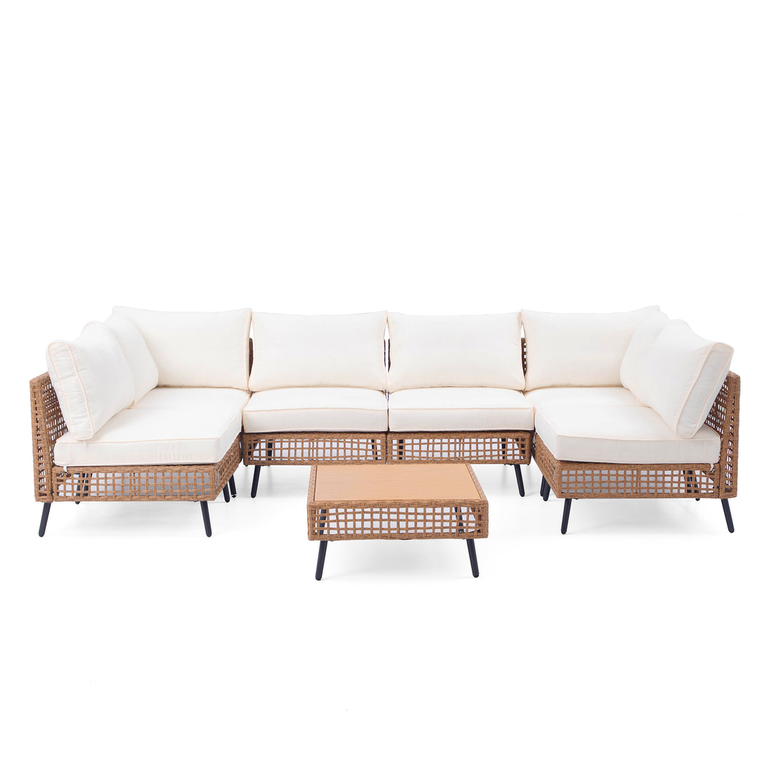 7-Piece Wicker Patio Furniture Set