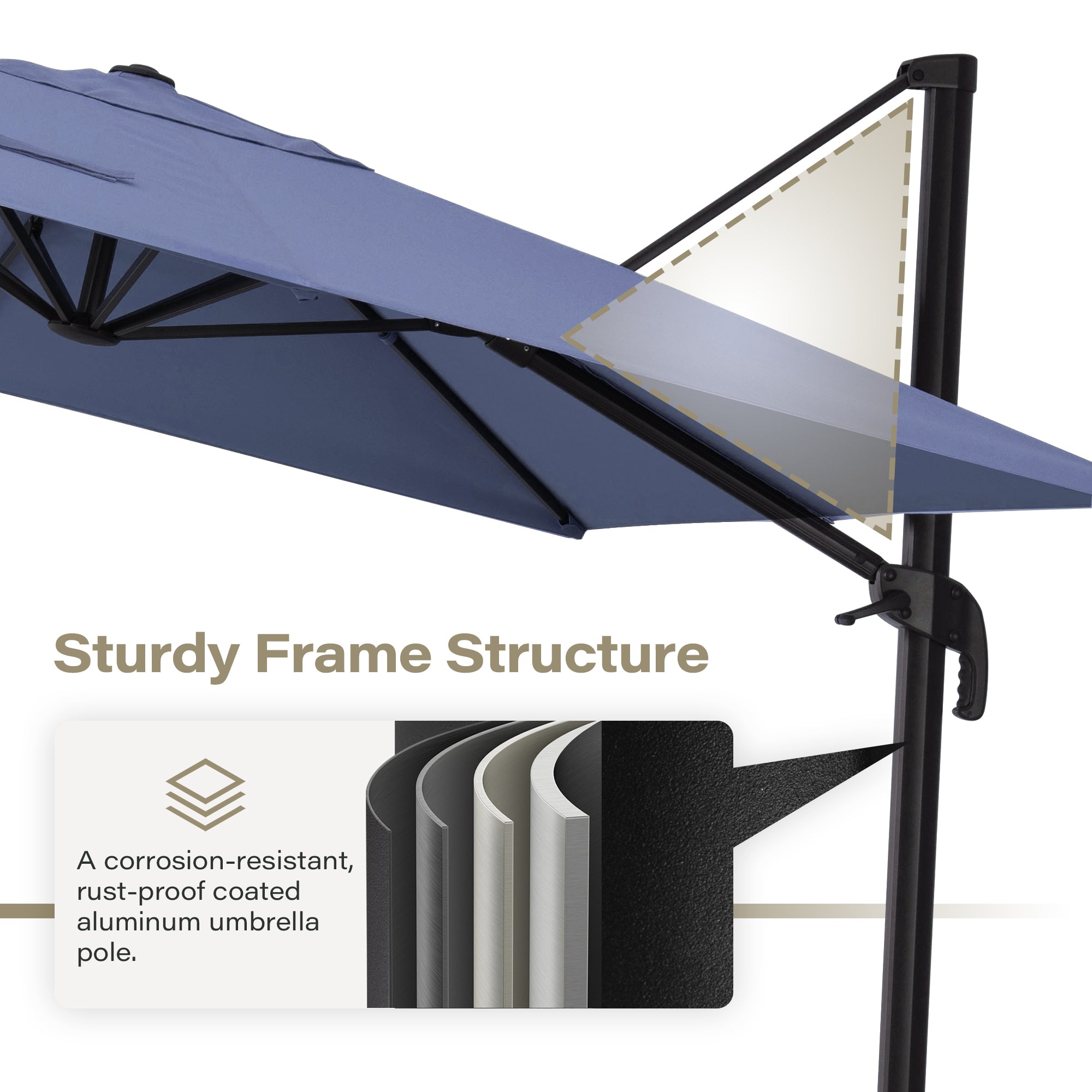 Square Cantilever Umbrella