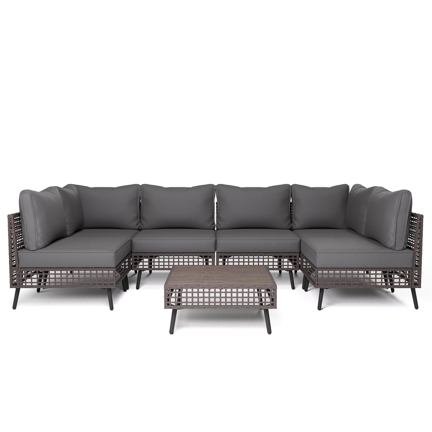 7-Piece Wicker Patio Furniture Set