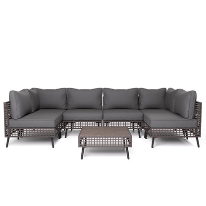 7-Piece Wicker Patio Furniture Set