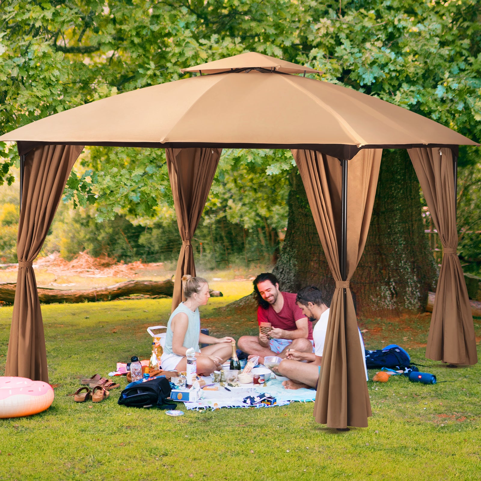 Hampton bay 10x10 clearance gazebo