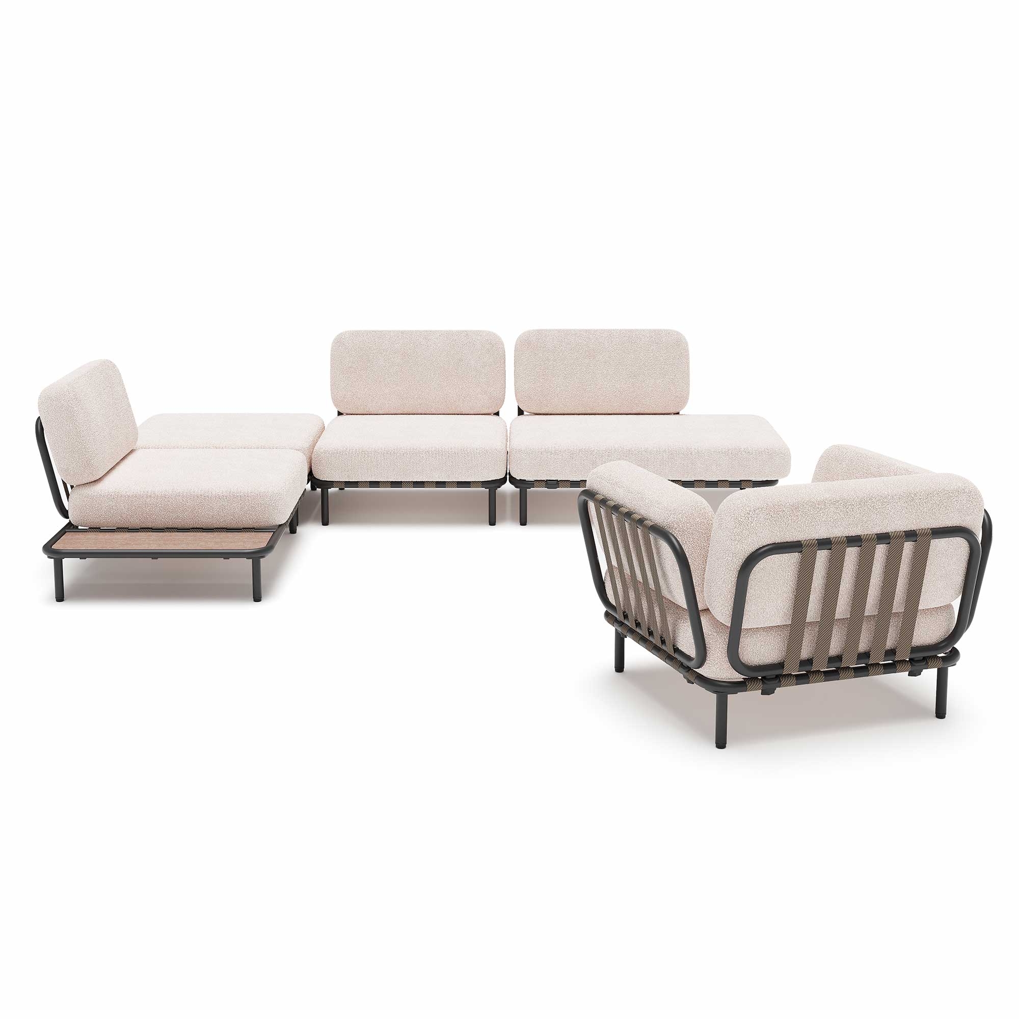 Slackout Sectional Sofa Set