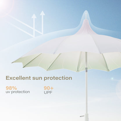 LAUSAINT HOME 9FT  Pergoda Patio Umbrella