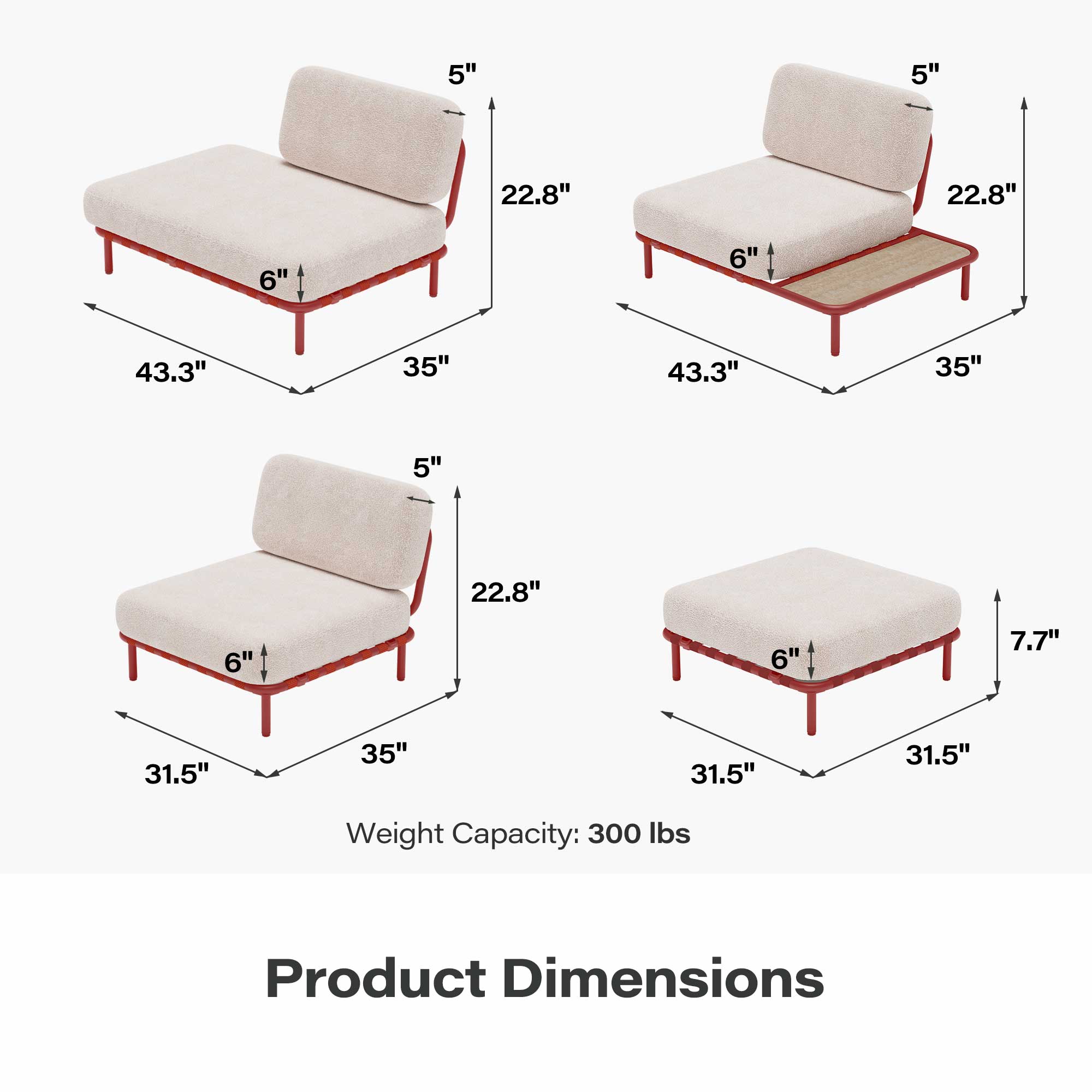 Slackout Sectional Sofa Set