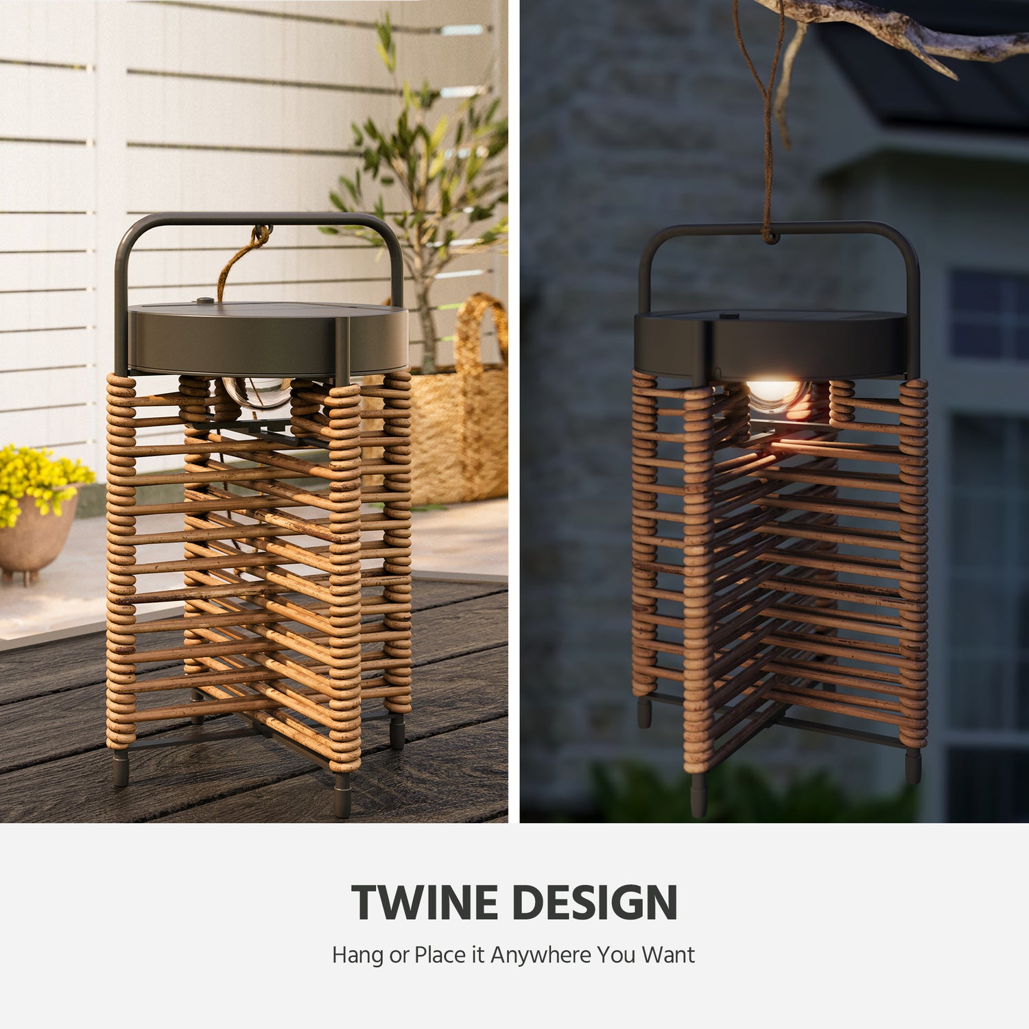 All-in-One Patio Lighting Set
