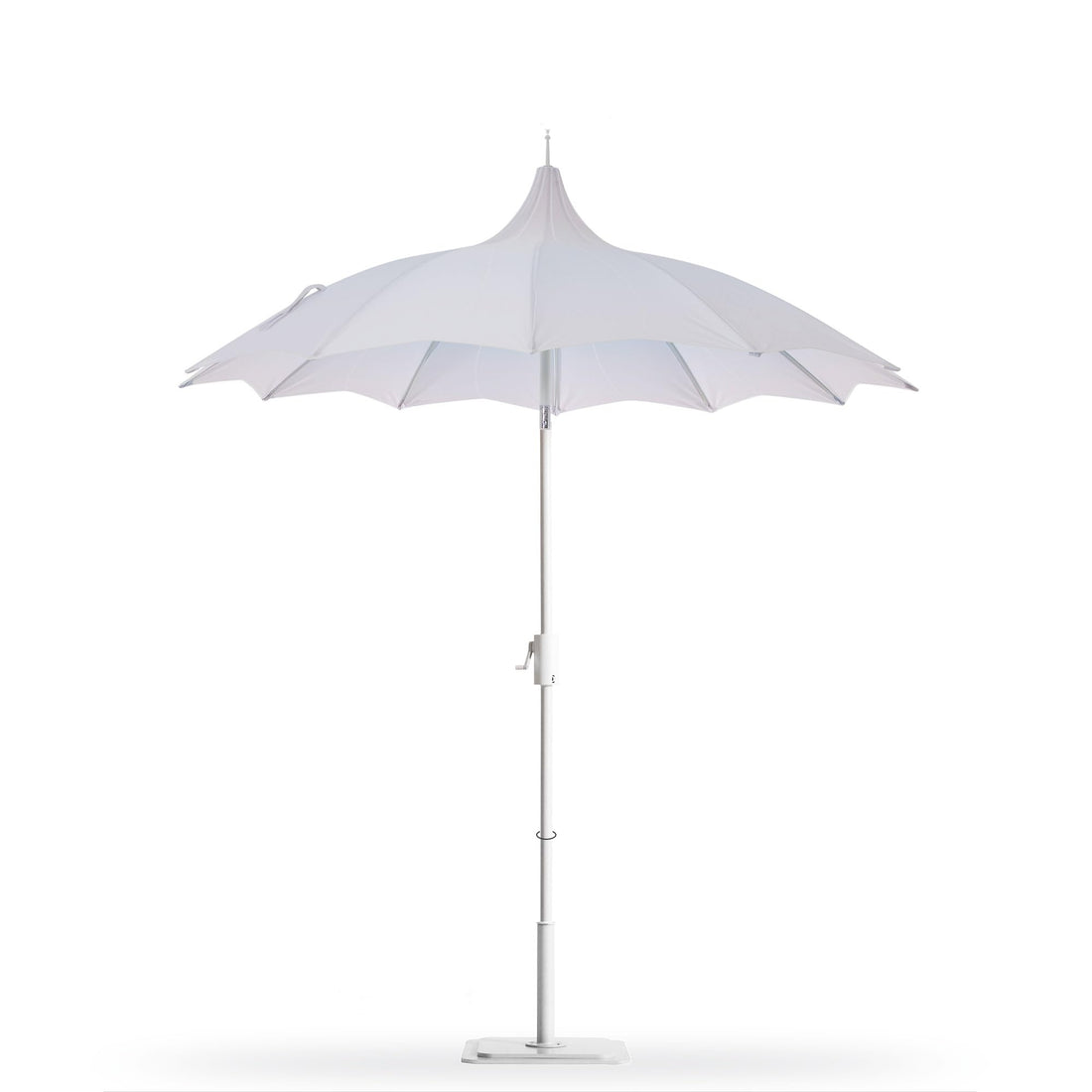 LAUSAINT HOME 9ft Outdoor Pagoda Patio Umbrella with Lights