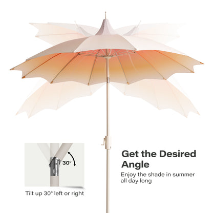 9FT  pergoda Patio Umbrella