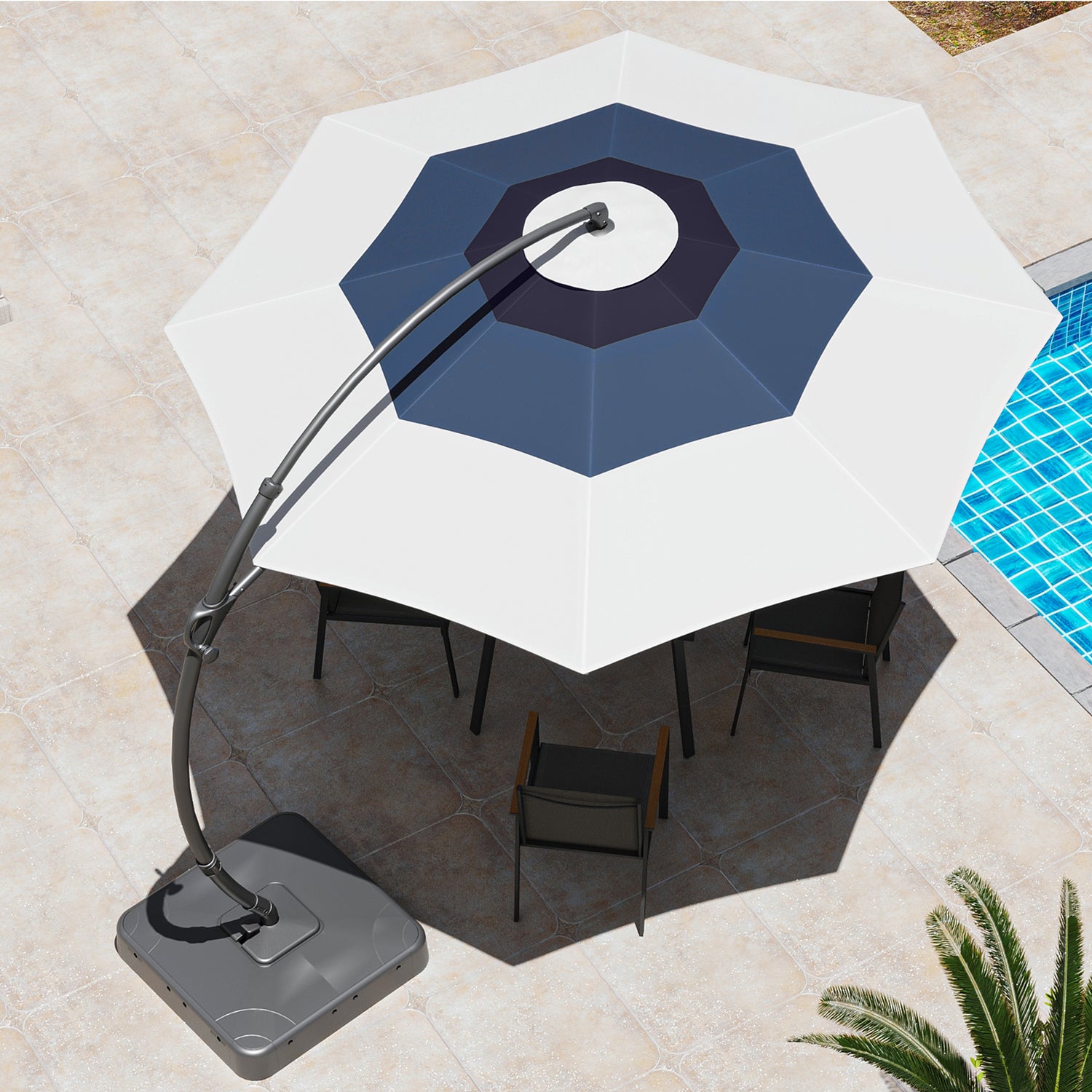 LAUSAINT HOME Accessories for Cantilever Umbrella