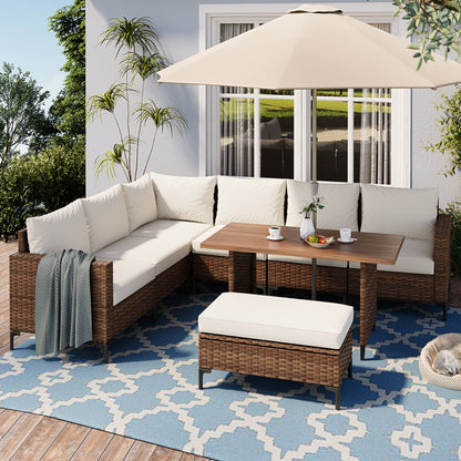 8 Pieces Outdoor Patio Furniture Sets