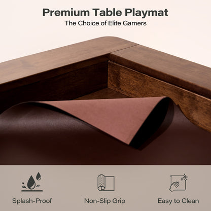 LAUSAINT HOME Board Game Table with Removable Table Top