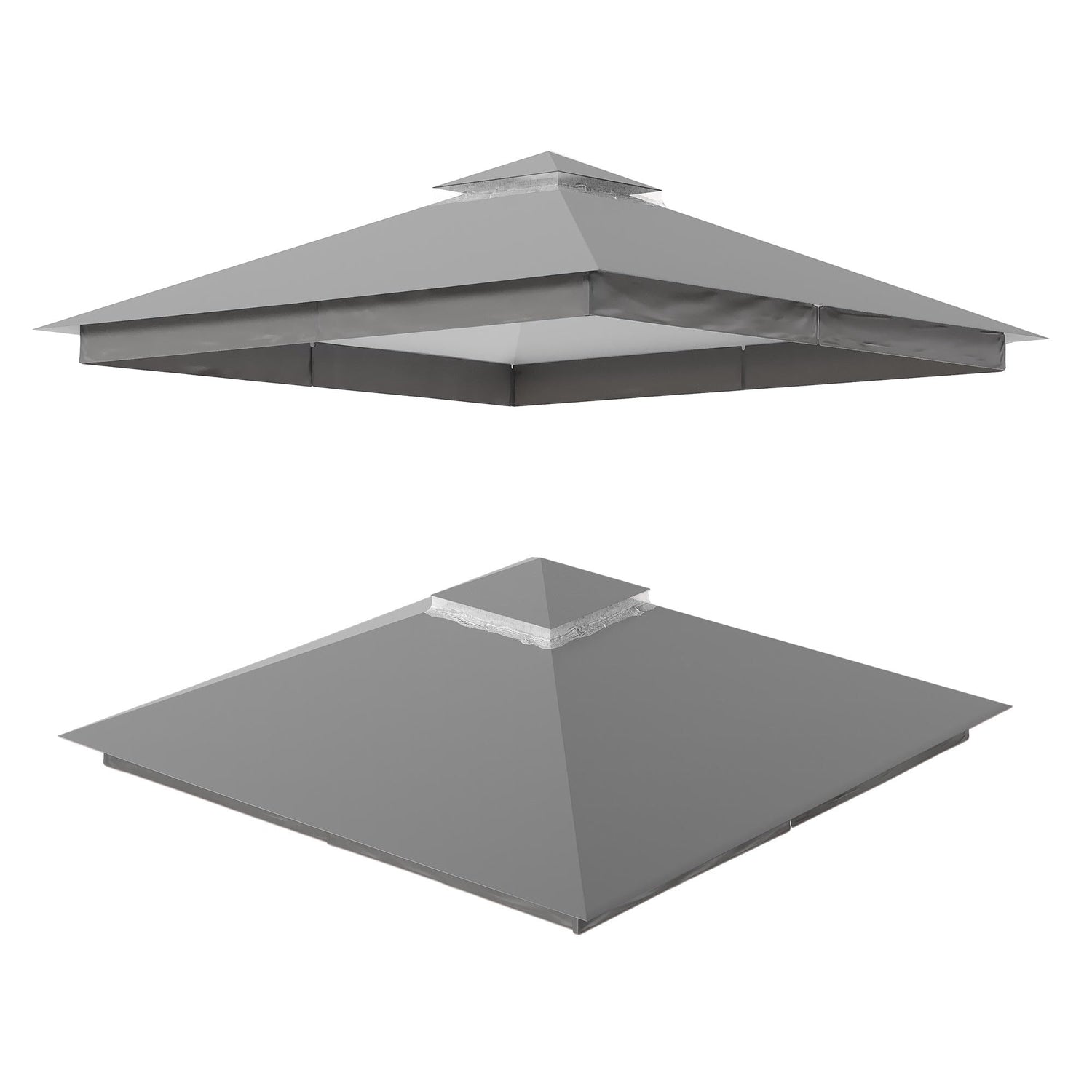 LAUSAINT HOME Gazebo Replacement Canopy Top 8&