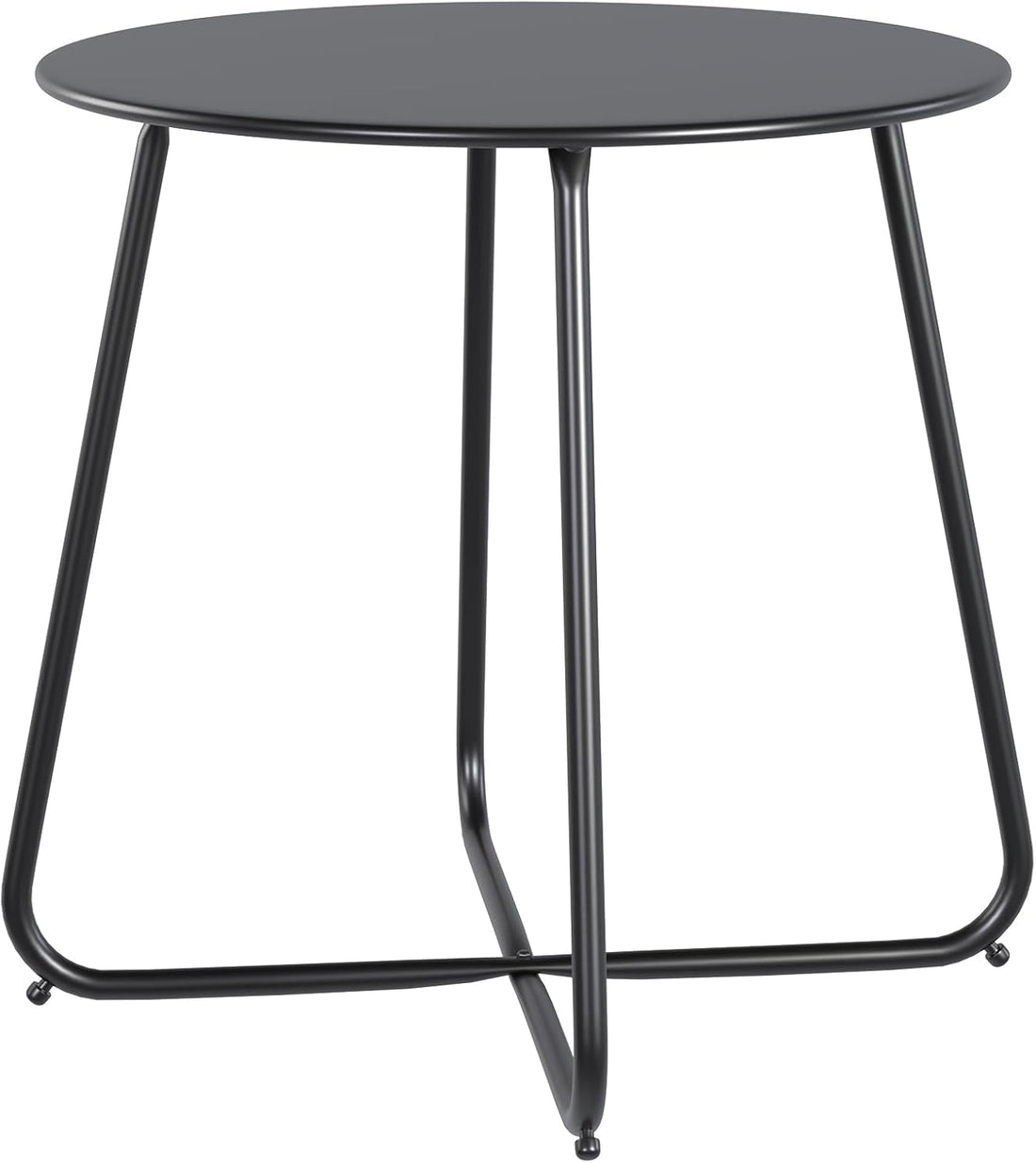 LAUSAINT HOME 18" Outdoor Side Table with Adjustable Footpads for Patio