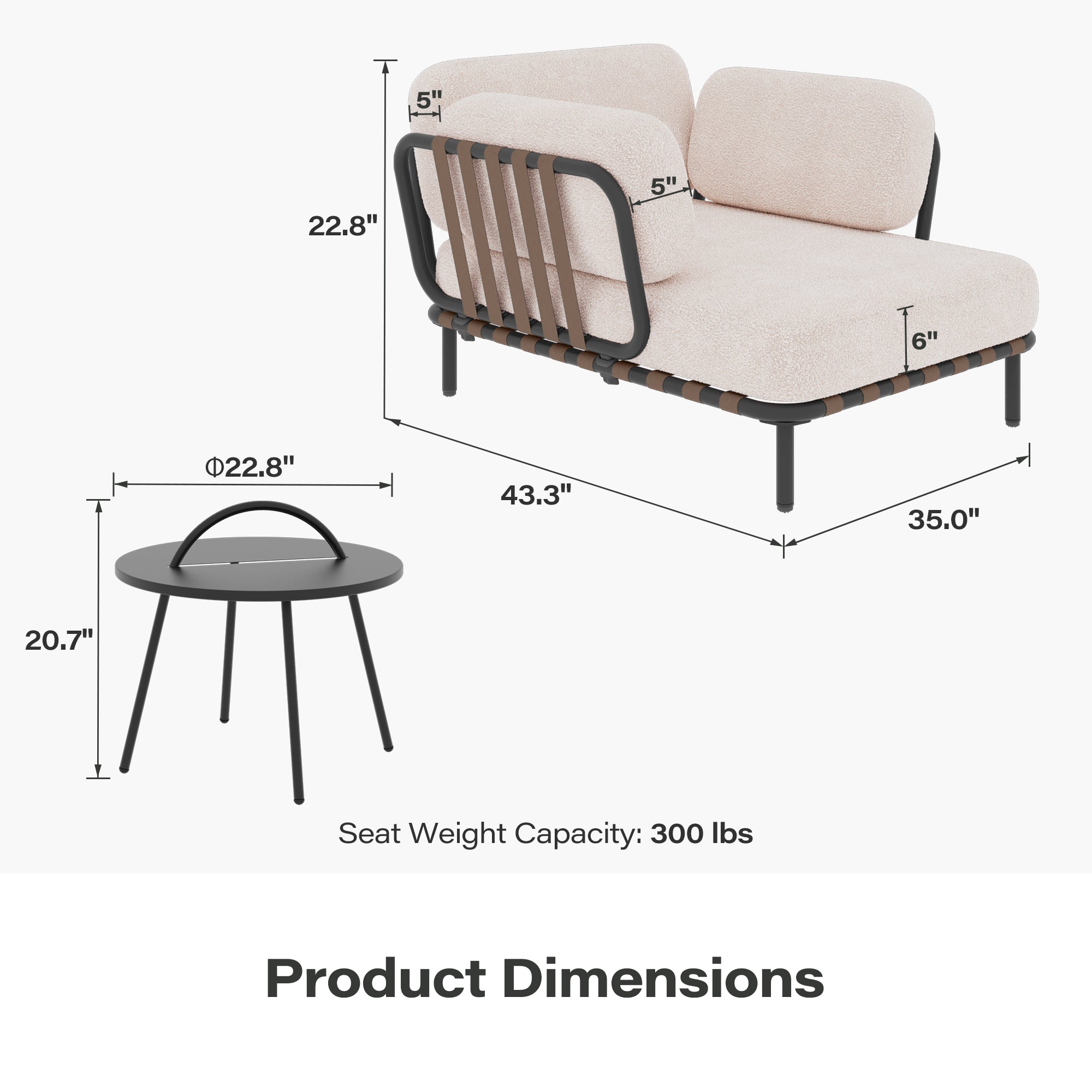 Slackout Sectional Sofa Set