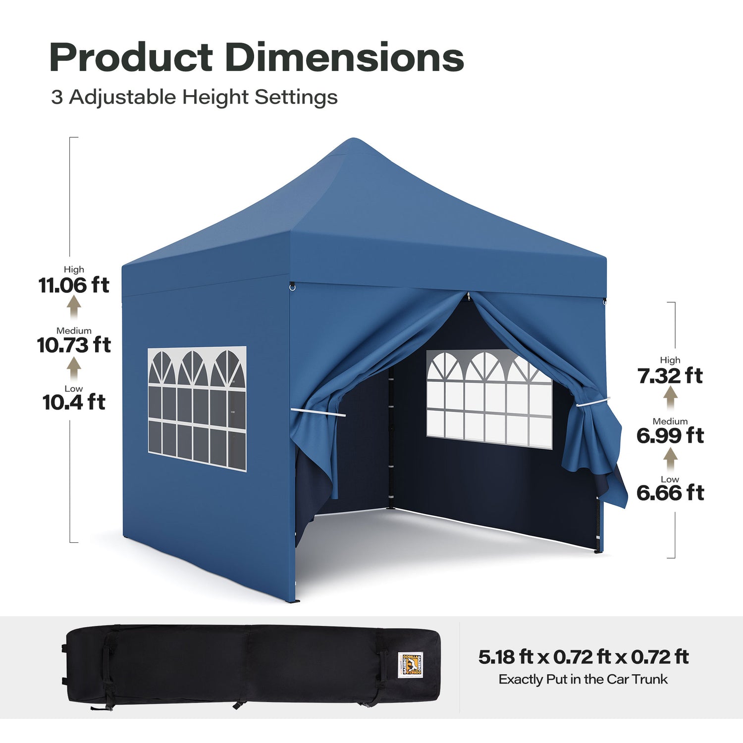 10x10 Pop Up Canopy Tent