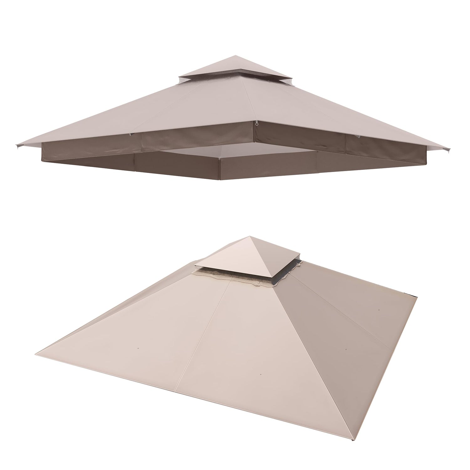 LAUSAINT HOME Gazebo Replacement Canopy Top 8&