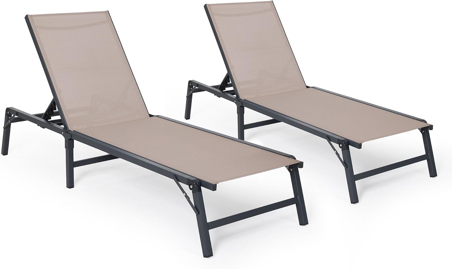 LAUSAINT HOME Pool Lounge Chairs Set of 2