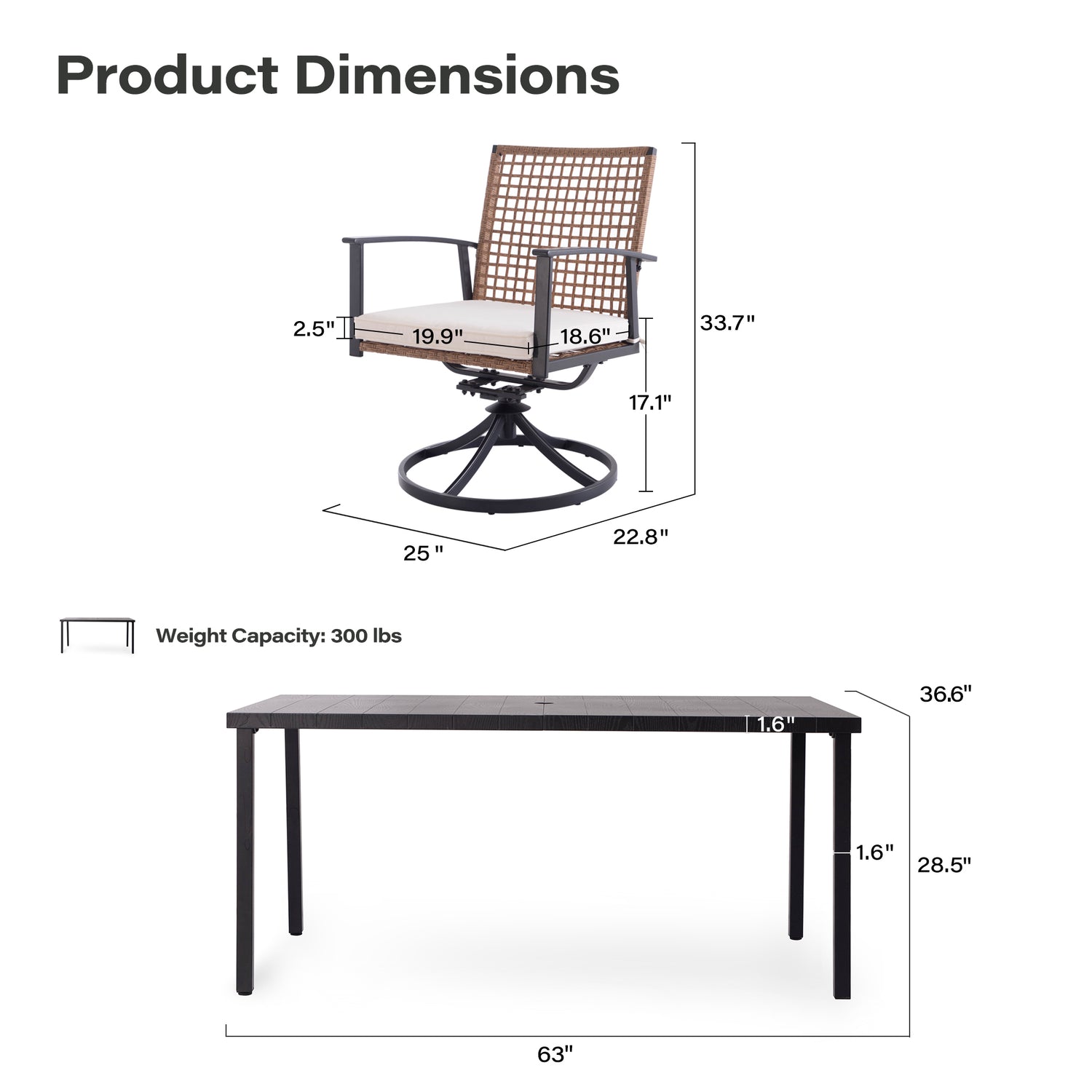 LAUSAINT HOME Accessories for Dining Set