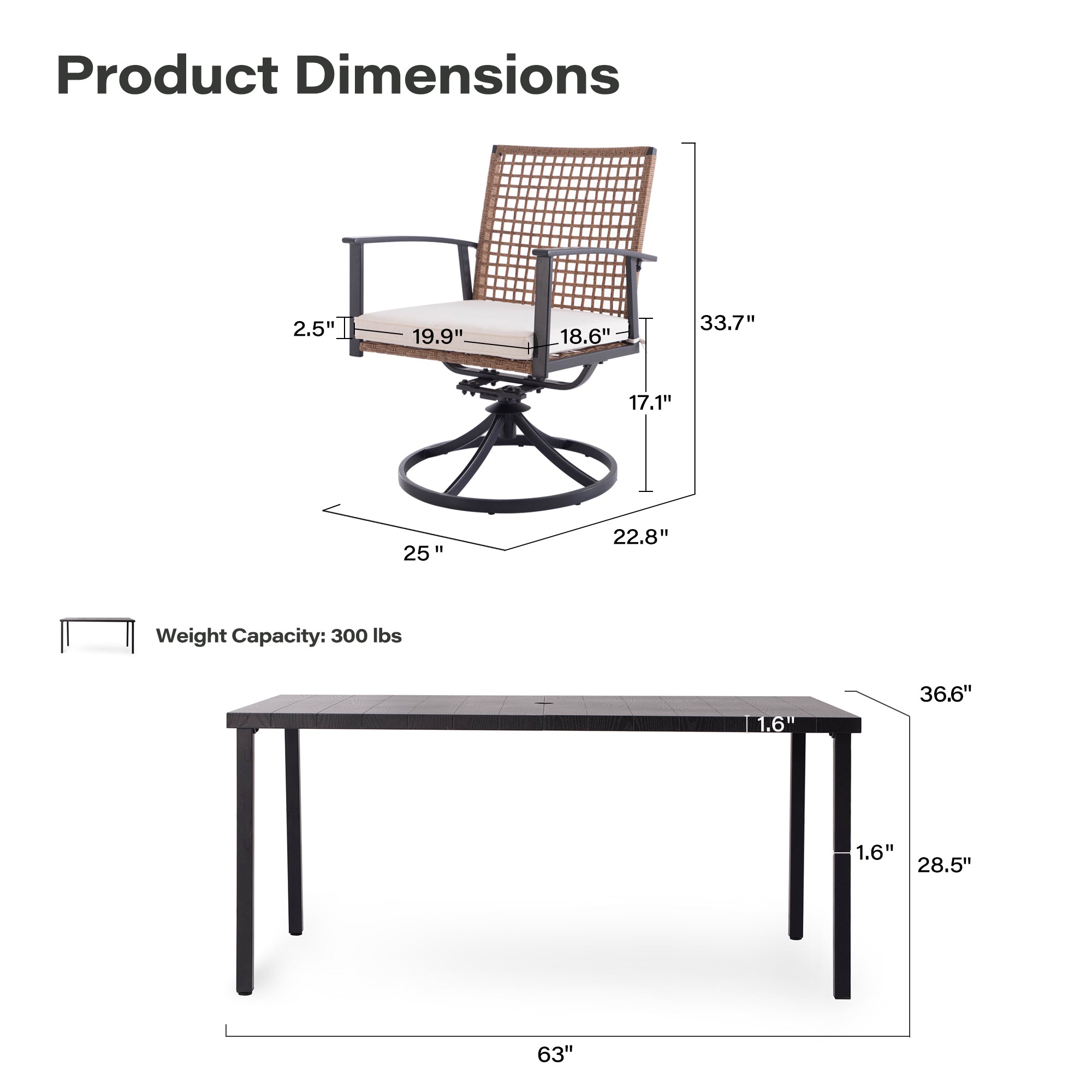 LAUSAINT HOME Accessories for Dining Set