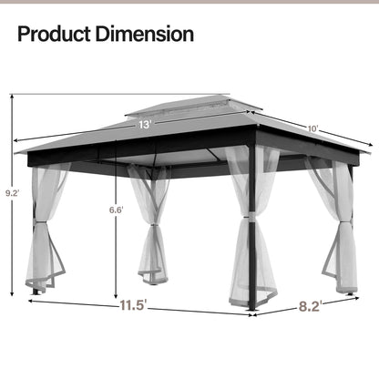 Patio Gazebo with mosquito mesh