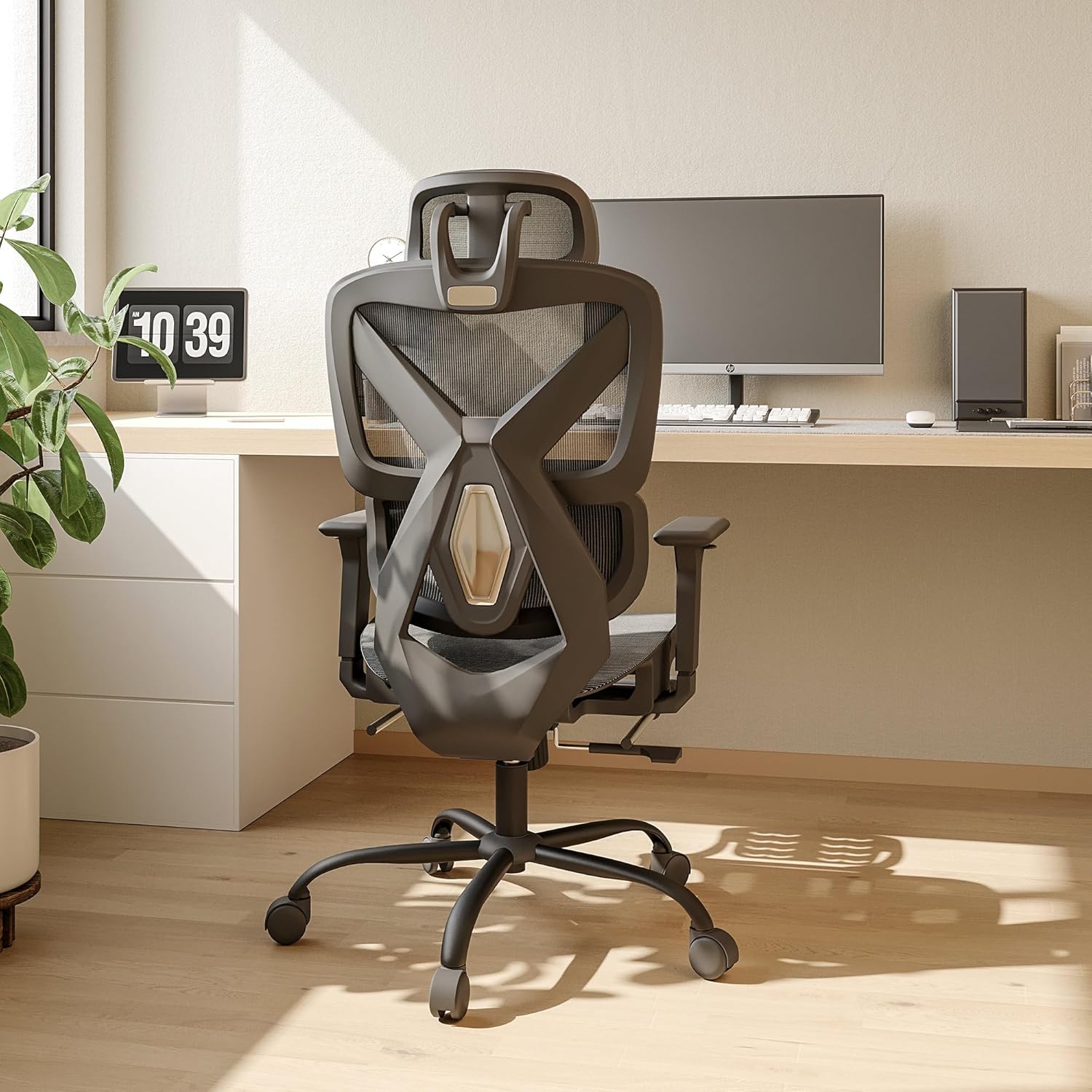 LAUSAINT HOME Ergonomic Office Chair with Footrest