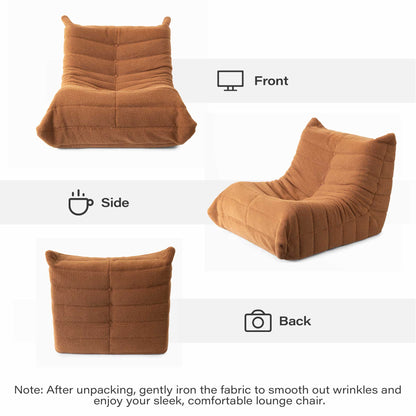 LAUSAINT HOME Giant Bean Bag Chair with Memory Foam for Adults