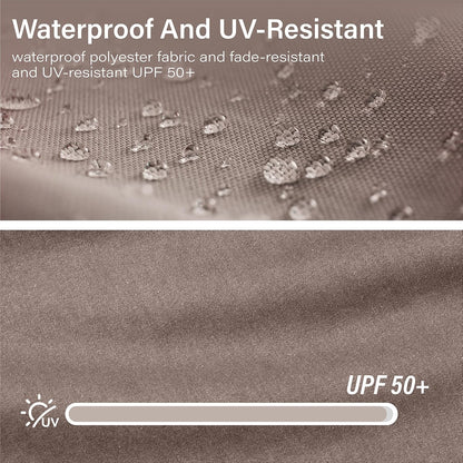 LAUSAINT HOME Gazebo Replacement Canopy Top 8&