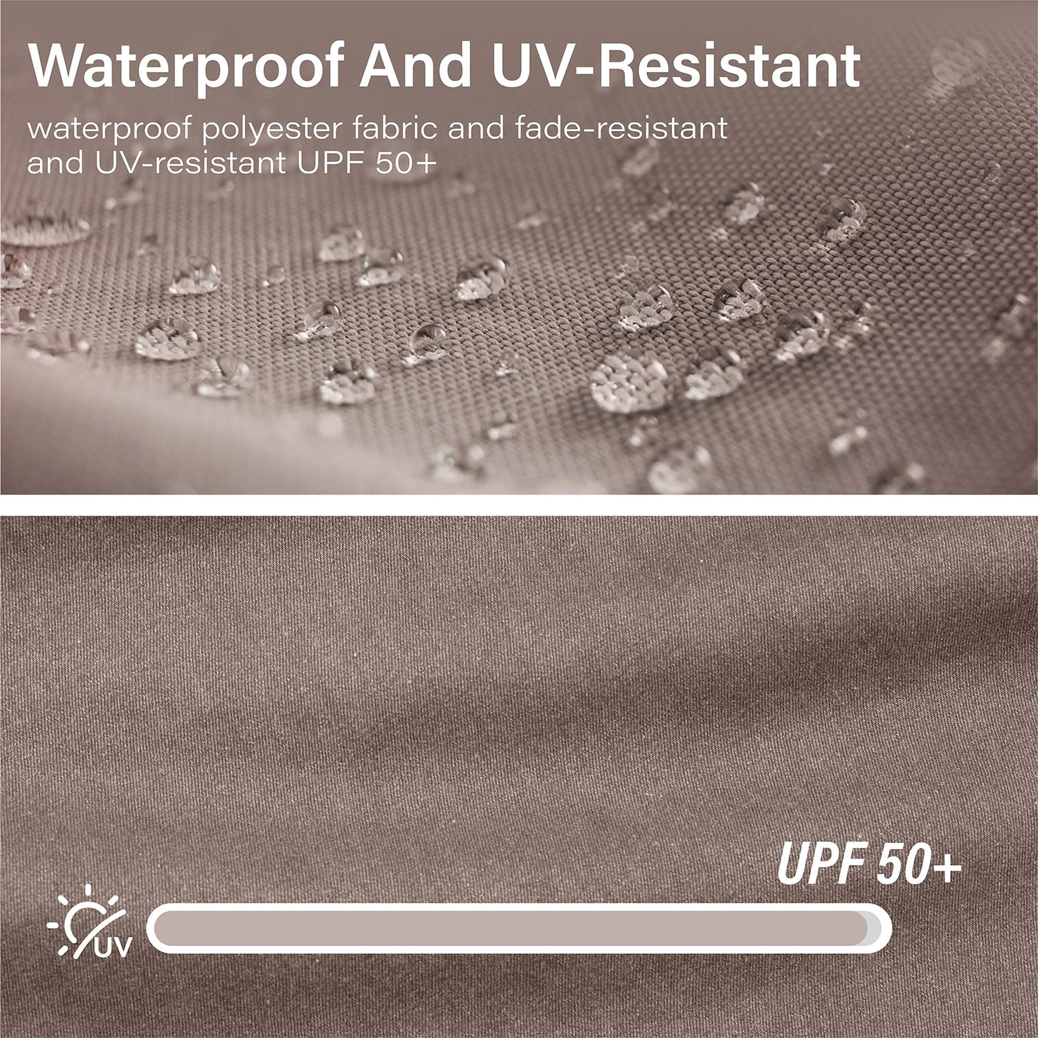 LAUSAINT HOME Gazebo Replacement Canopy Top 8&