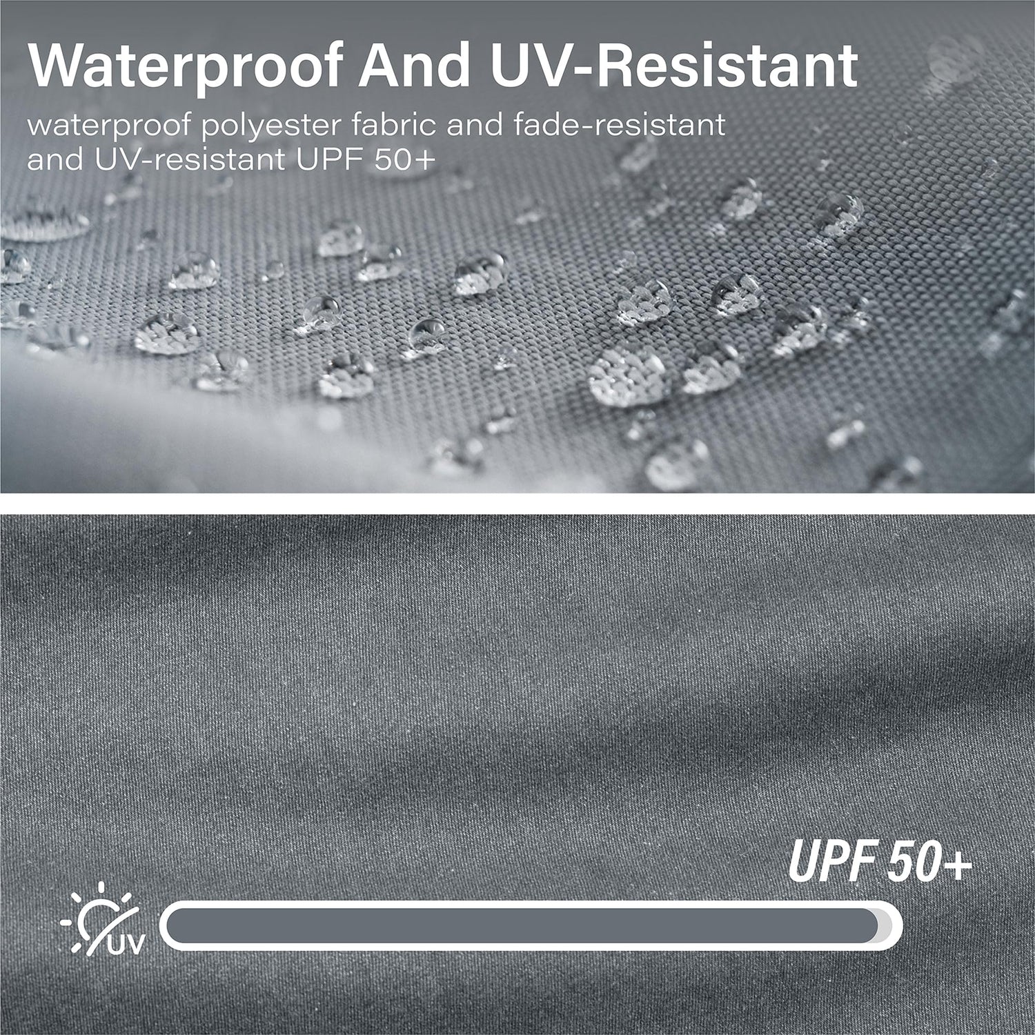 LAUSAINT HOME Gazebo Replacement Canopy Top 8&