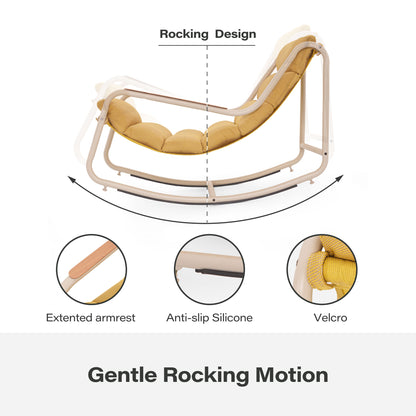 LAUSAINT HOME Outdoor Oversized Rocking Chair