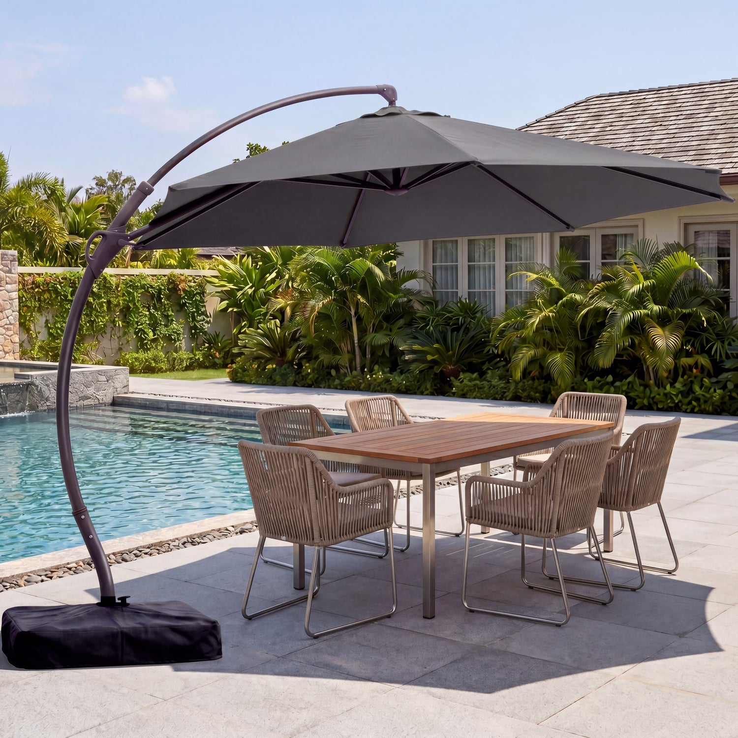distinctly home patio umbrella Alpha Joy 15ft Extra Large Outdoor Double-Sided with So Made from high Ainfox 13ft Large Patio Umbrella,