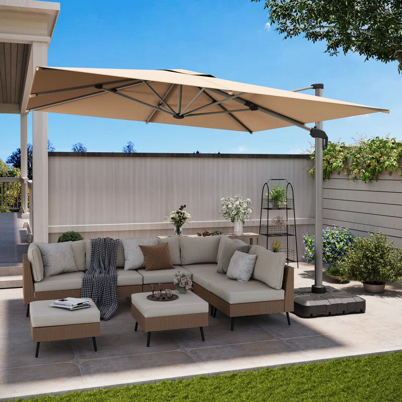 LAUSAINT HOME Accessories for Cantilever Umbrella Patio Umbrella Replacement Canopy LAUSAINT HOME Accessories for Cantilever Umbrella Patio Umbrella Replacement Canopy