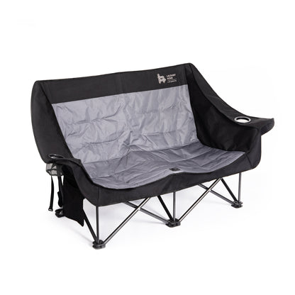 LAUSAINT HOME Double Camping Chair, Oversized Camping Loveseat