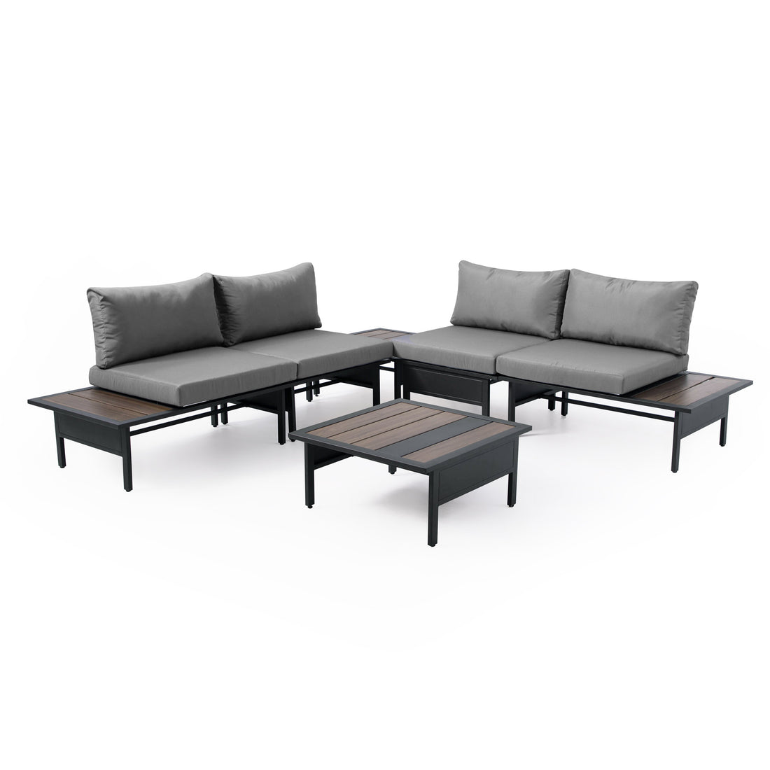 LAUSAINT HOME 6 Pieces Patio Furniture Set