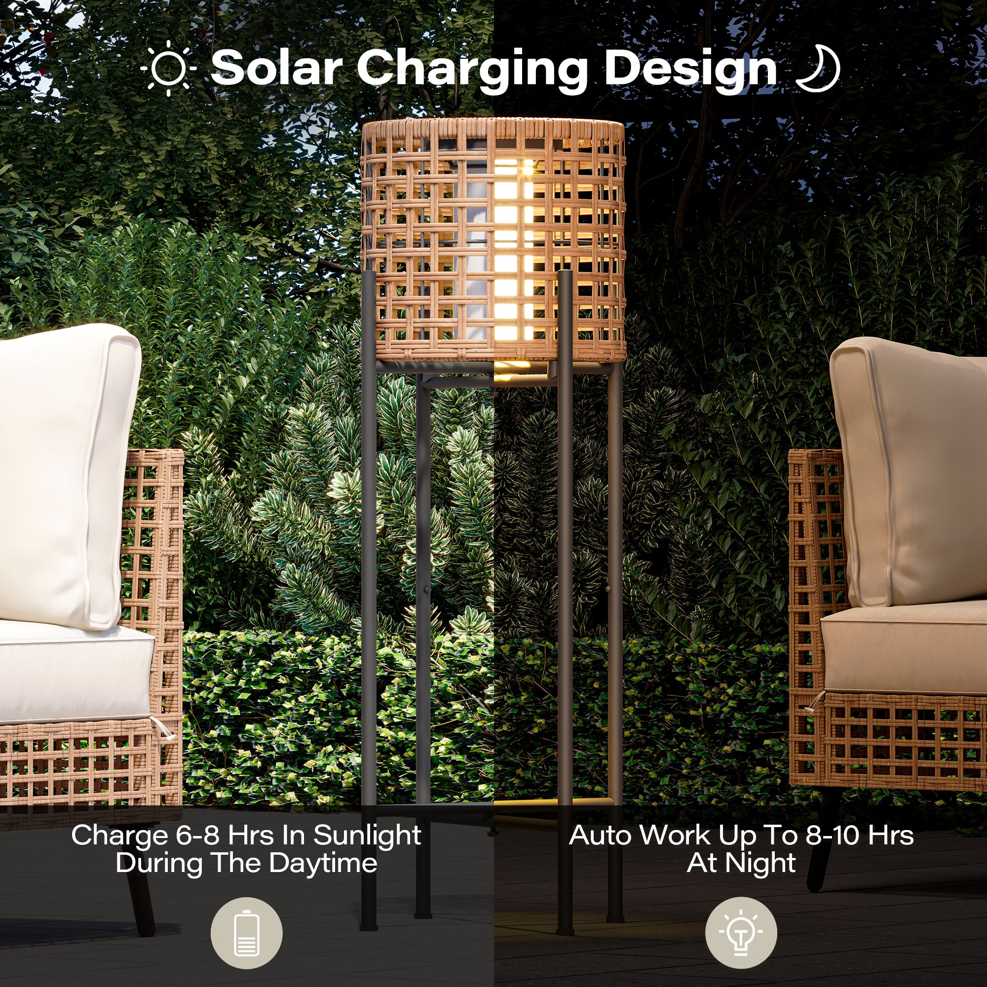 All-in-One Patio Lighting Set