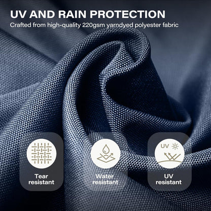 LAUSAINT HOME 9 Ft Patio Umbrella Outdoor with 360-degree Rotation Aluminum Offset Umbrella