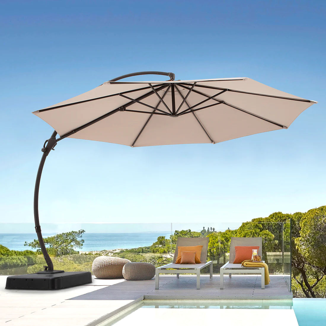 LAUSAINT HOME Accessories for Cantilever Umbrella