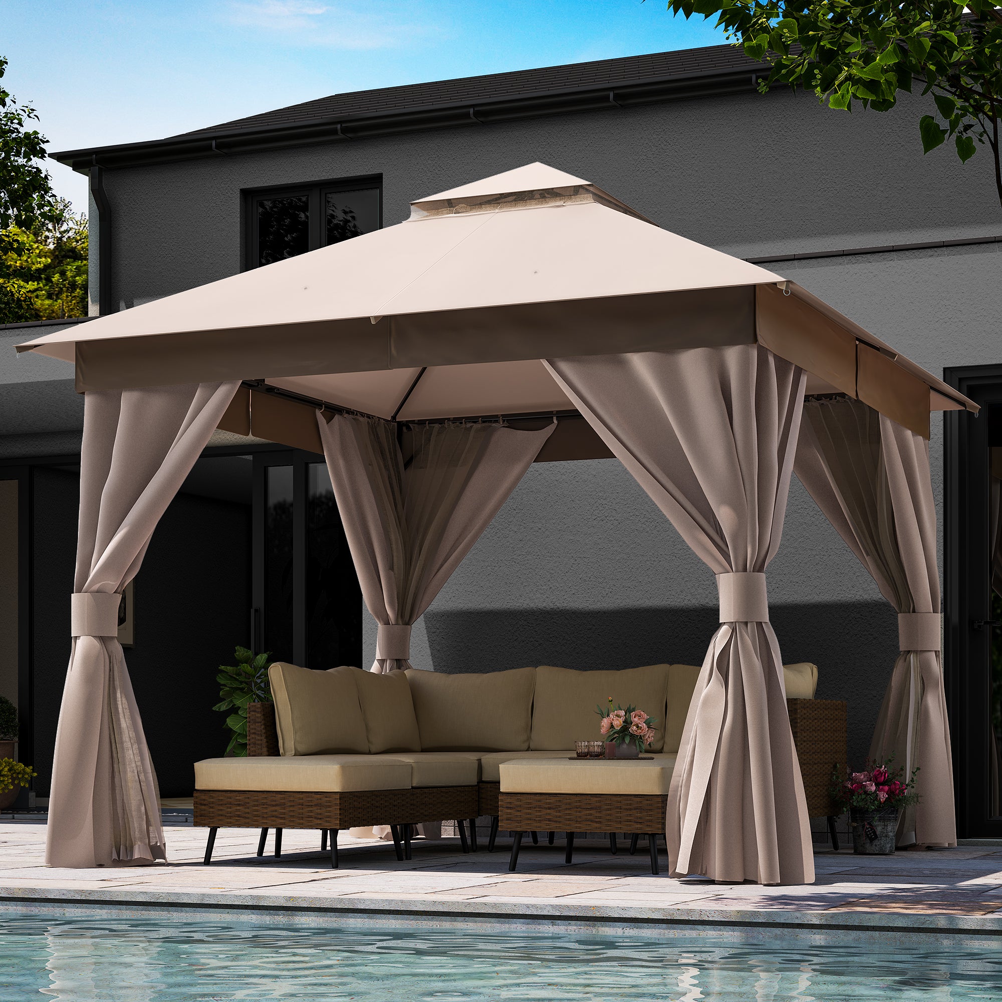 10x10 hotsell outdoor gazebo