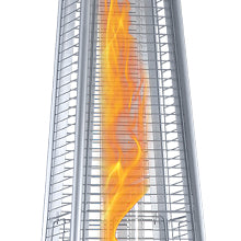 LAUSAINT Pyramid Propane Heater 48,000BTU - Patio Propane Heater (glass tube only)